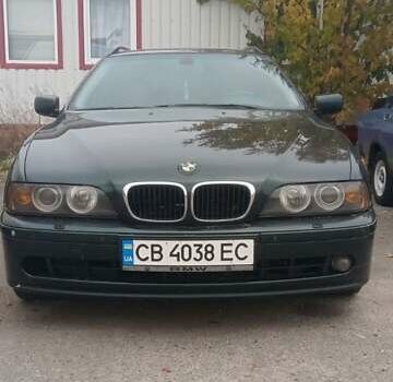 Зеленый БМВ 5 Серия, объемом двигателя 2.5 л и пробегом 315 тыс. км за 4500 $, фото 1 на Automoto.ua