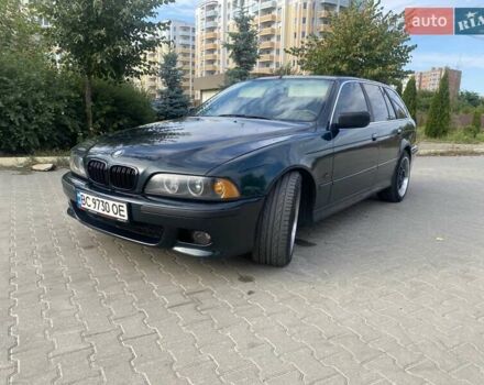 Зеленый БМВ 5 Серия, объемом двигателя 2.5 л и пробегом 470 тыс. км за 4500 $, фото 1 на Automoto.ua