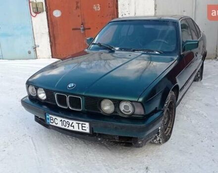 Зеленый БМВ 5 Серия, объемом двигателя 1.95 л и пробегом 370 тыс. км за 1650 $, фото 1 на Automoto.ua