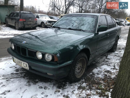 Зеленый БМВ 5 Серия, объемом двигателя 3.43 л и пробегом 365 тыс. км за 1650 $, фото 1 на Automoto.ua