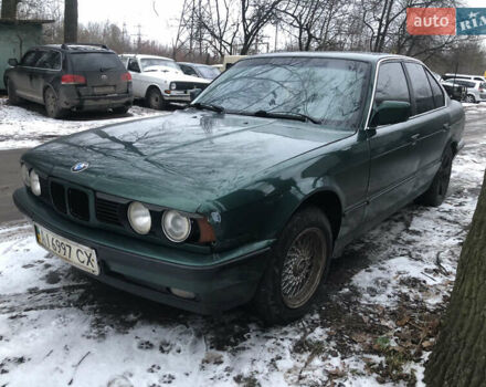 Зеленый БМВ 5 Серия, объемом двигателя 3.43 л и пробегом 365 тыс. км за 1650 $, фото 1 на Automoto.ua