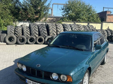 БМВ 5 Серия 1990 в Хмельницком на Automoto.ua Зеленый БМВ 5 Серия, объемом двигателя 2 л и пробегом 500 тыс. км за 2300 $, фото 1 на Automoto.ua