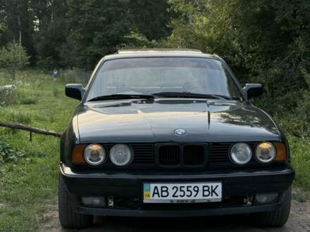 Зеленый БМВ 5 Серия, объемом двигателя 2.5 л и пробегом 360 тыс. км за 2200 $, фото 1 на Automoto.ua