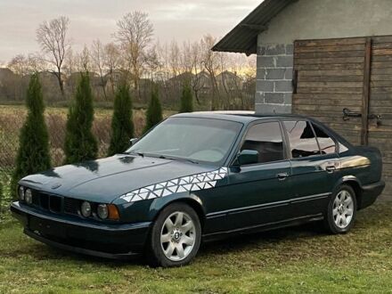 Зеленый БМВ 5 Серия, объемом двигателя 2 л и пробегом 390 тыс. км за 1600 $, фото 1 на Automoto.ua