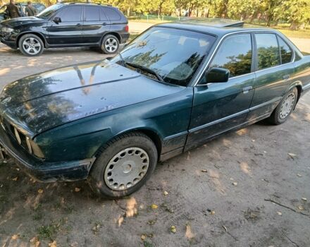 Зеленый БМВ 5 Серия, объемом двигателя 2.5 л и пробегом 135 тыс. км за 2200 $, фото 1 на Automoto.ua