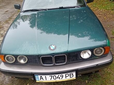 БМВ 5 Серия 1993 в Борисполе на Automoto.ua Зеленый БМВ 5 Серия, объемом двигателя 2 л и пробегом 400 тыс. км за 2300 $, фото 1 на Automoto.ua