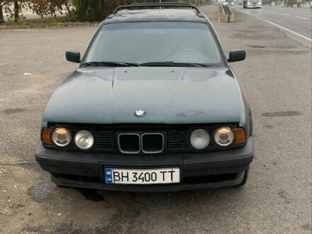 Зеленый БМВ 5 Серия, объемом двигателя 2.5 л и пробегом 303 тыс. км за 1500 $, фото 1 на Automoto.ua