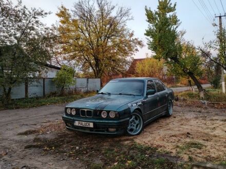 Зеленый БМВ 5 Серия, объемом двигателя 2 л и пробегом 450 тыс. км за 3000 $, фото 1 на Automoto.ua