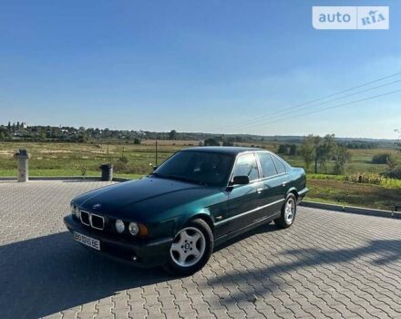 Зеленый БМВ 5 Серия, объемом двигателя 1.99 л и пробегом 200 тыс. км за 2900 $, фото 1 на Automoto.ua