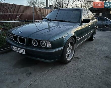 Зеленый БМВ 5 Серия, объемом двигателя 2.5 л и пробегом 500 тыс. км за 3000 $, фото 1 на Automoto.ua