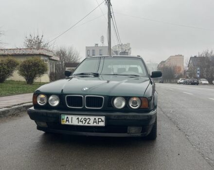 Зеленый БМВ 5 Серия, объемом двигателя 1.8 л и пробегом 198 тыс. км за 4300 $, фото 1 на Automoto.ua