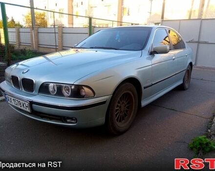 Зеленый БМВ 5 Серия, объемом двигателя 2.4 л и пробегом 318 тыс. км за 4200 $, фото 1 на Automoto.ua