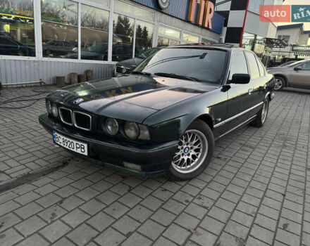 Зелений БМВ 5 Серія, об'ємом двигуна 2 л та пробігом 315 тис. км за 4000 $, фото 1 на Automoto.ua