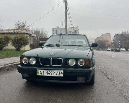 Зеленый БМВ 5 Серия, объемом двигателя 1.8 л и пробегом 198 тыс. км за 3700 $, фото 1 на Automoto.ua
