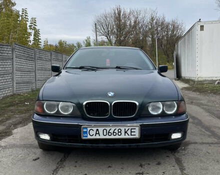 Зеленый БМВ 5 Серия, объемом двигателя 2.5 л и пробегом 450 тыс. км за 3899 $, фото 1 на Automoto.ua