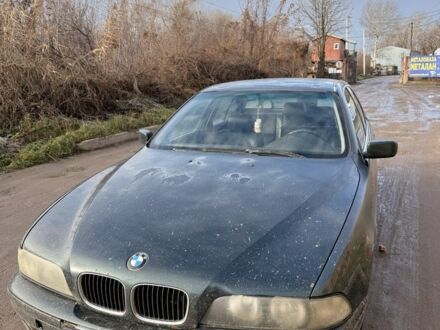 Зеленый БМВ 5 Серия, объемом двигателя 2.5 л и пробегом 260 тыс. км за 2500 $, фото 1 на Automoto.ua