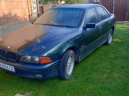 Зеленый БМВ 5 Серия, объемом двигателя 2.9 л и пробегом 370 тыс. км за 3600 $, фото 1 на Automoto.ua