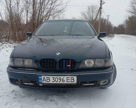 Зеленый БМВ 5 Серия, объемом двигателя 2.5 л и пробегом 47 тыс. км за 3500 $, фото 1 на Automoto.ua