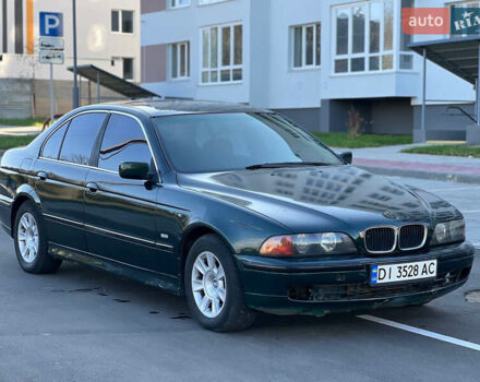 Зеленый БМВ 5 Серия, объемом двигателя 1.99 л и пробегом 321 тыс. км за 2950 $, фото 1 на Automoto.ua