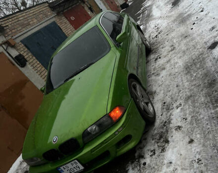 Зеленый БМВ 5 Серия, объемом двигателя 2.5 л и пробегом 319 тыс. км за 2900 $, фото 1 на Automoto.ua