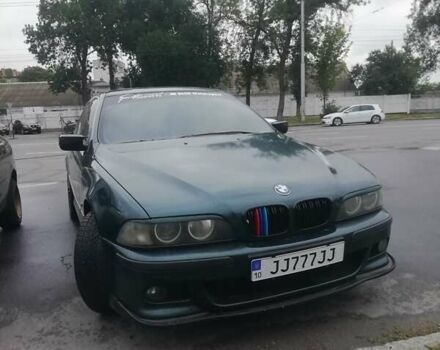 Зеленый БМВ 5 Серия, объемом двигателя 2.8 л и пробегом 298 тыс. км за 3900 $, фото 1 на Automoto.ua