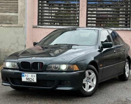 Зелений БМВ 5 Серія, об'ємом двигуна 2 л та пробігом 370 тис. км за 4150 $, фото 1 на Automoto.ua