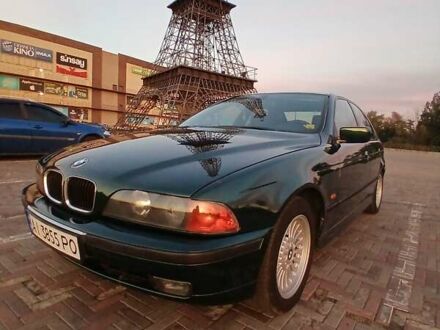 Зеленый БМВ 5 Серия, объемом двигателя 2 л и пробегом 340 тыс. км за 3900 $, фото 1 на Automoto.ua