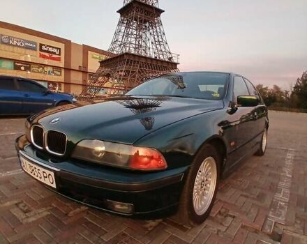 Зеленый БМВ 5 Серия, объемом двигателя 2 л и пробегом 340 тыс. км за 3900 $, фото 1 на Automoto.ua