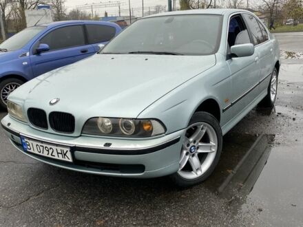 Зеленый БМВ 5 Серия, объемом двигателя 2 л и пробегом 260 тыс. км за 5600 $, фото 1 на Automoto.ua