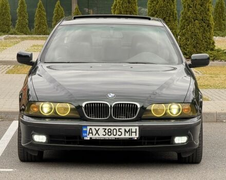 Зеленый БМВ 5 Серия, объемом двигателя 3.4 л и пробегом 355 тыс. км за 9000 $, фото 1 на Automoto.ua