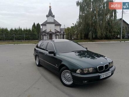 Зеленый БМВ 5 Серия, объемом двигателя 2.5 л и пробегом 470 тыс. км за 4200 $, фото 1 на Automoto.ua