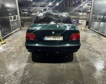 Зеленый БМВ 5 Серия, объемом двигателя 3 л и пробегом 100 тыс. км за 2300 $, фото 1 на Automoto.ua