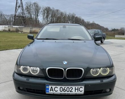 Зеленый БМВ 5 Серия, объемом двигателя 2.5 л и пробегом 326 тыс. км за 4400 $, фото 1 на Automoto.ua