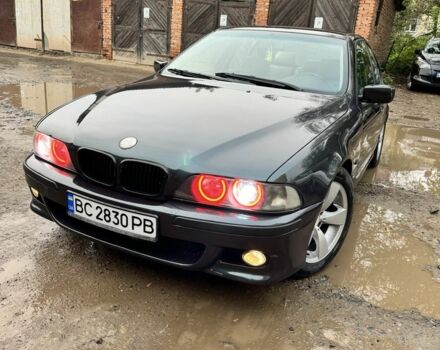 Зеленый БМВ 5 Серия, объемом двигателя 2.9 л и пробегом 342 тыс. км за 5000 $, фото 1 на Automoto.ua