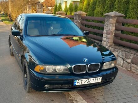 Зеленый БМВ 5 Серия, объемом двигателя 2.2 л и пробегом 260 тыс. км за 4600 $, фото 1 на Automoto.ua