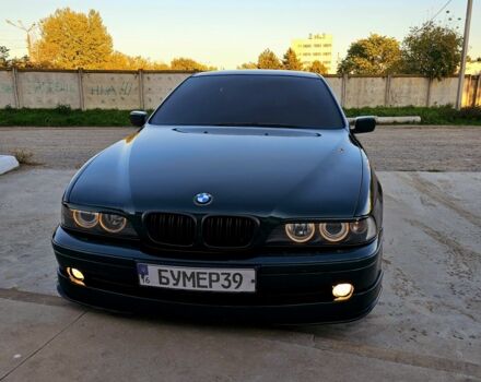 Зеленый БМВ 5 Серия, объемом двигателя 2.2 л и пробегом 281 тыс. км за 4700 $, фото 1 на Automoto.ua