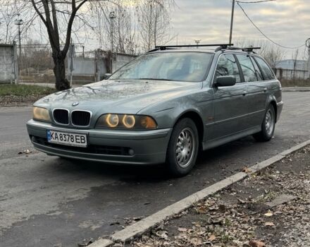Зеленый БМВ 5 Серия, объемом двигателя 2.5 л и пробегом 400 тыс. км за 2400 $, фото 1 на Automoto.ua