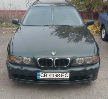 Зеленый БМВ 5 Серия, объемом двигателя 2.5 л и пробегом 315 тыс. км за 4500 $, фото 1 на Automoto.ua