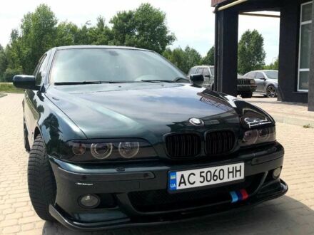 Зеленый БМВ 5 Серия, объемом двигателя 2.9 л и пробегом 487 тыс. км за 7200 $, фото 1 на Automoto.ua