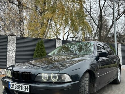 Зеленый БМВ 5 Серия, объемом двигателя 3 л и пробегом 398 тыс. км за 6000 $, фото 1 на Automoto.ua