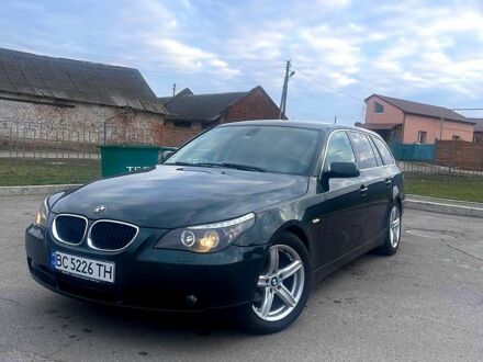 Зеленый БМВ 5 Серия, объемом двигателя 2.5 л и пробегом 310 тыс. км за 8500 $, фото 1 на Automoto.ua