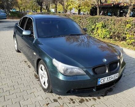 БМВ 5 Серія 2004 у Чернівцях на Automoto.ua Зелений БМВ 5 Серія, об'ємом двигуна 2 л та пробігом 530 тис. км за 7100 $, фото 1 на Automoto.ua