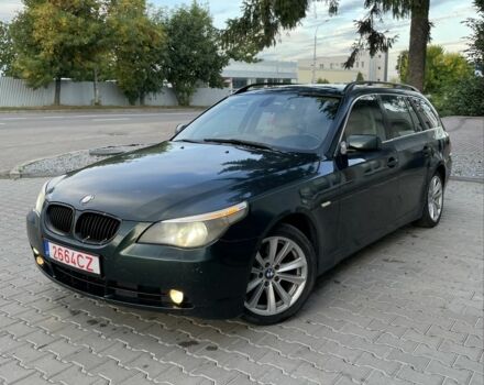 Зеленый БМВ 5 Серия, объемом двигателя 2.5 л и пробегом 350 тыс. км за 3005 $, фото 1 на Automoto.ua