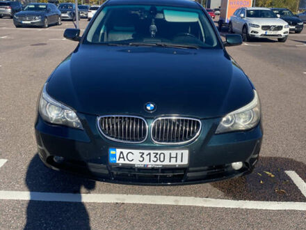 БМВ 5 Серия 2006 в Луцке на Automoto.ua Зеленый БМВ 5 Серия, объемом двигателя 2.5 л и пробегом 340 тыс. км за 8000 $, фото 1 на Automoto.ua