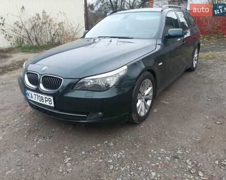 Зеленый БМВ 5 Серия, объемом двигателя 2 л и пробегом 292 тыс. км за 7800 $, фото 1 на Automoto.ua