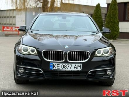 Черный БМВ 5-series, объемом двигателя 2 л и пробегом 73 тыс. км за 24500 $, фото 1 на Automoto.ua