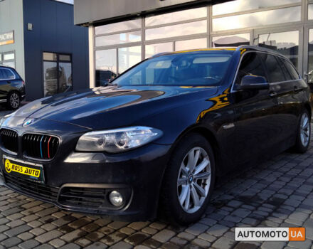 Чорний БМВ 520, об'ємом двигуна 2 л та пробігом 209 тис. км за 16490 $, фото 2 на Automoto.ua