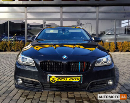 Чорний БМВ 520, об'ємом двигуна 2 л та пробігом 209 тис. км за 16490 $, фото 1 на Automoto.ua