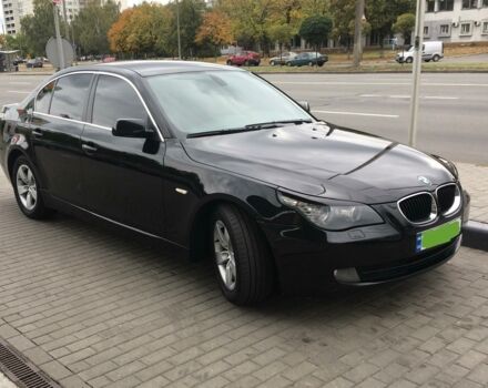 Черный БМВ 520, объемом двигателя 2 л и пробегом 280 тыс. км за 12000 $, фото 1 на Automoto.ua
