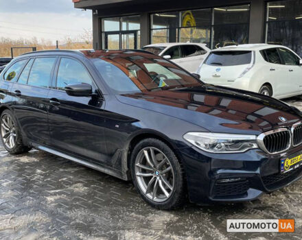 Черный БМВ 520, объемом двигателя 2 л и пробегом 143 тыс. км за 26600 $, фото 1 на Automoto.ua